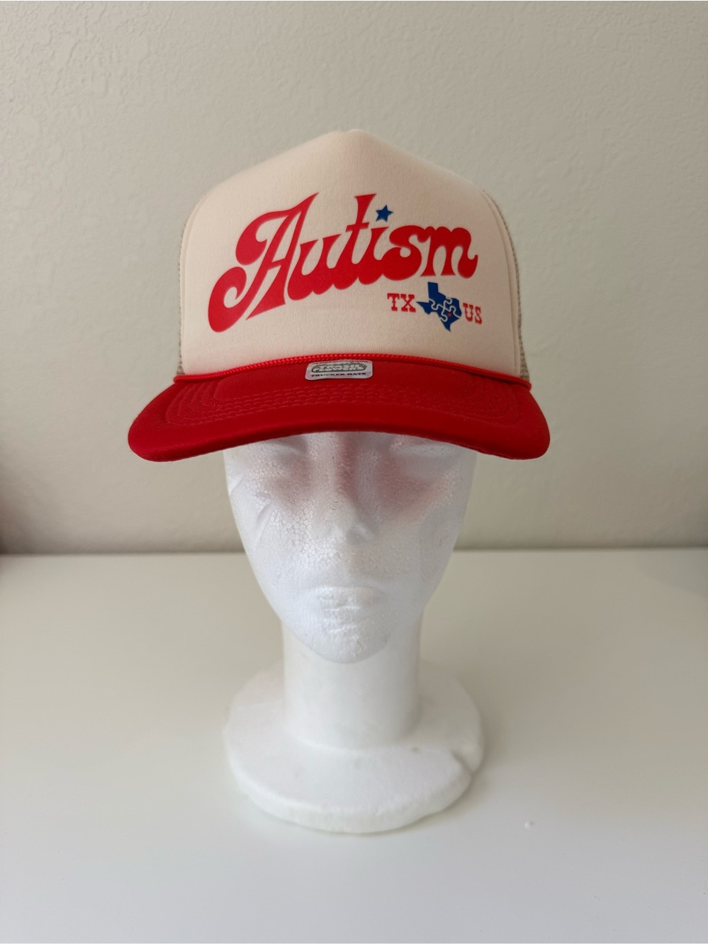 Trash Flowers Autism trucker hat